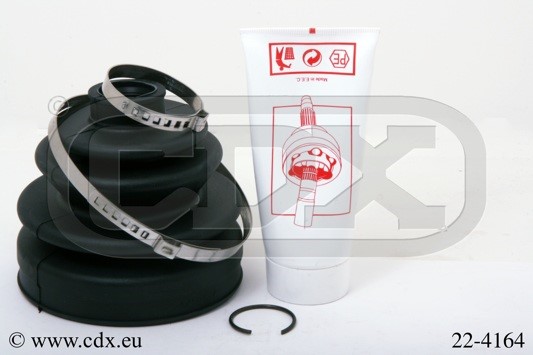 Dammskydd, drivaxel, Framaxel, På hjulsidan Cdx 22-4164 CDX