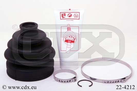 Dammskydd, drivaxel, Framaxel, På hjulsidan Cdx 22-4212 CDX Dammskydd, drivaxel, Framaxel, På hjulsidan Cdx 22-4212 CDX