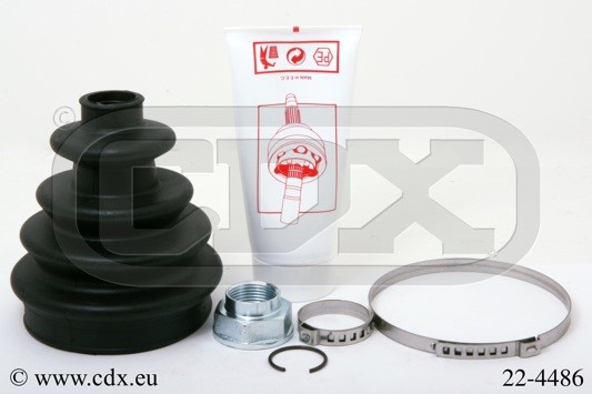 Dammskydd, drivaxel, På hjulsidan Cdx 22-4486 CDX