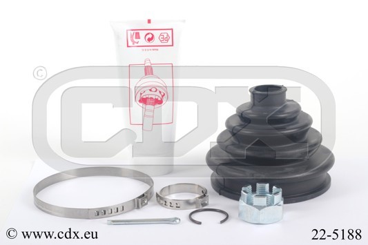 Dammskydd, drivaxel, På hjulsidan Cdx 22-5188 CDX