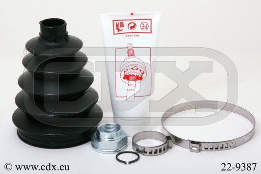 Dammskydd, drivaxel, På hjulsidan Cdx 22-9387 CDX