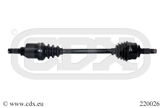 Drivaxel, framaxel vänster Cdx 220026 CDX