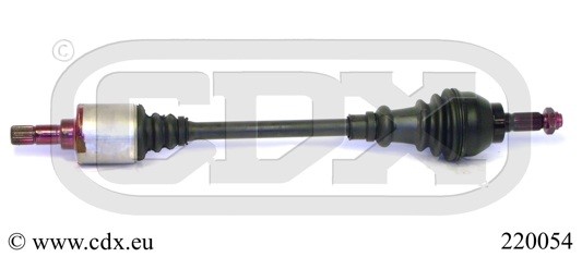 Drivaxel, Framaxel, Bakaxel, framaxel höger, framaxel vänster Cdx CDX