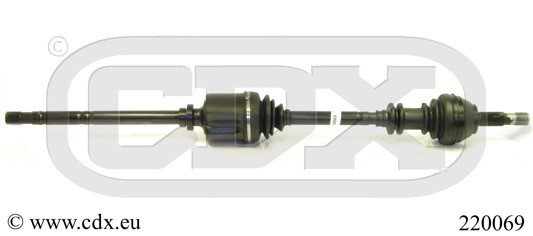 Drivaxel, framaxel höger Cdx 220069 CDX