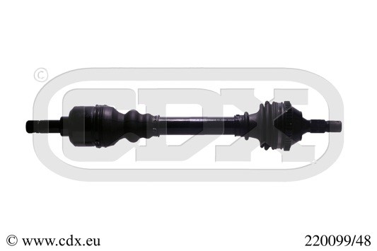 Drivaxel, framaxel vänster Cdx 220099/48 CDX