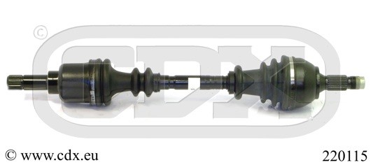 Drivaxel, framaxel vänster Cdx 220115 CDX