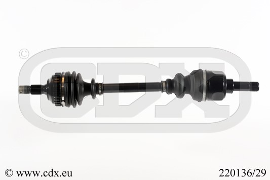 Drivaxel, framaxel vänster Cdx 220136/29 CDX