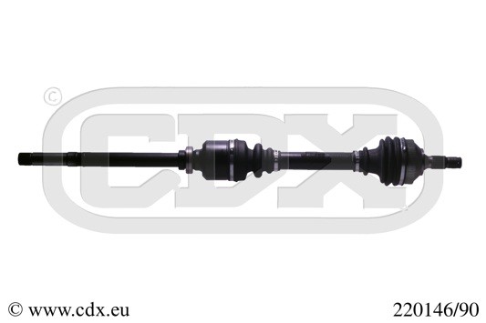 Drivaxel, framaxel höger Cdx 220146/90 CDX