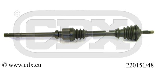 Drivaxel, framaxel höger Cdx 220151/48 CDX
