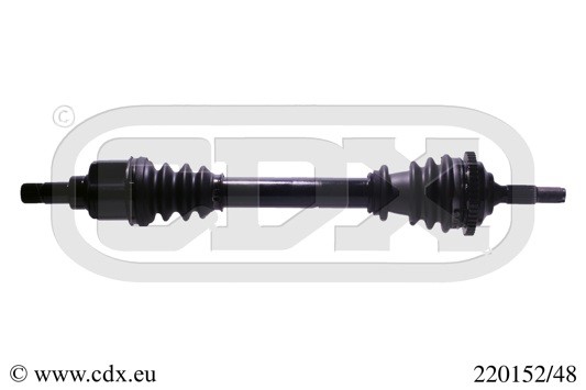 Drivaxel, framaxel vänster Cdx 220152/48 CDX
