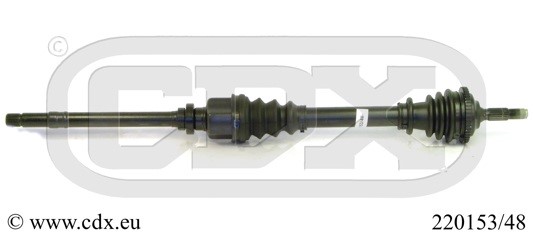 Drivaxel Peugeot 206 Halvkombi (2a/c), framaxel höger Cdx 220153/ CDX