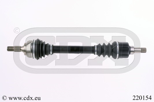 Drivaxel, framaxel vänster Cdx 220154 CDX
