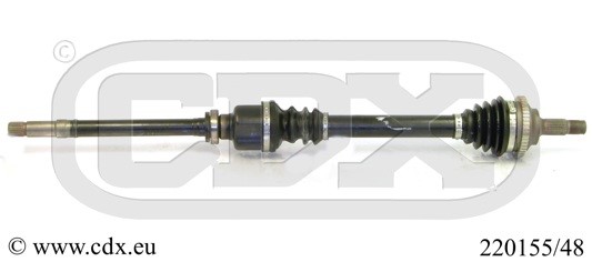Drivaxel, framaxel höger Cdx 220155/48 CDX
