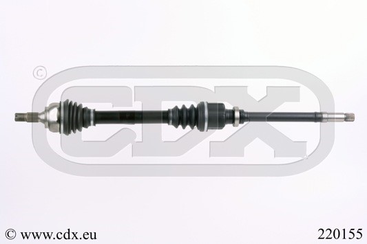 Drivaxel, framaxel höger Cdx 220155 CDX