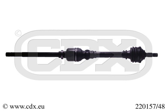 Drivaxel, framaxel höger Cdx 220157/48 CDX