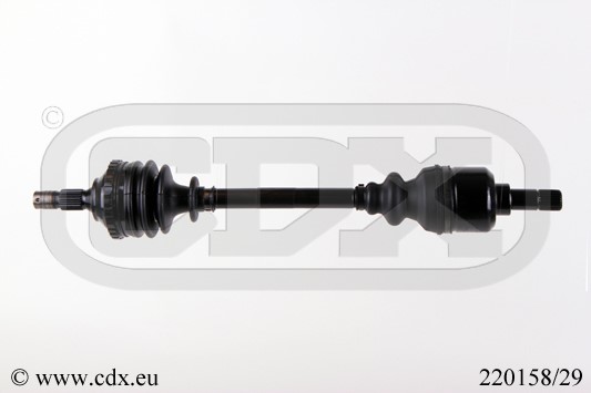 Drivaxel, framaxel vänster Cdx 220158/29 CDX