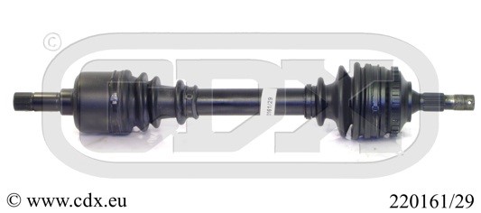 Drivaxel, framaxel vänster Cdx 220161/29 CDX
