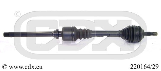 Drivaxel, framaxel höger Cdx 220164/29 CDX