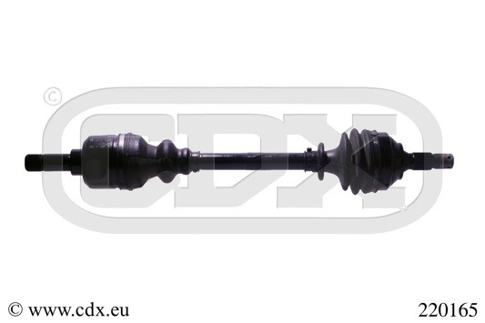 Drivaxel, framaxel vänster Cdx 220165 CDX