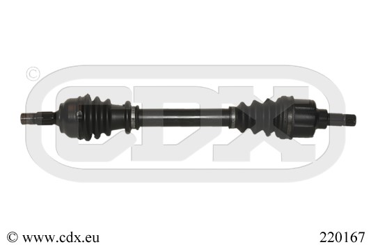 Drivaxel, framaxel vänster Cdx 220167 CDX