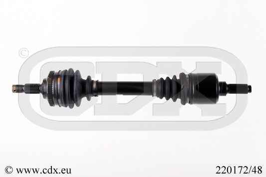 Drivaxel, framaxel vänster Cdx 220172/48 CDX