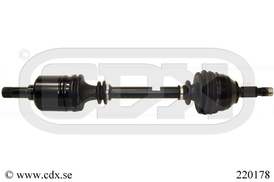 Drivaxel, framaxel vänster Cdx 220178 CDX