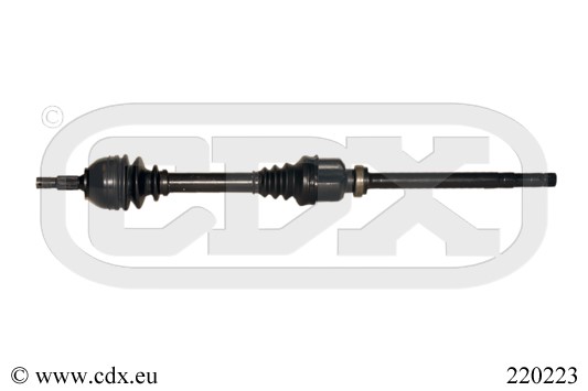 Drivaxel, framaxel höger Cdx 220223 CDX
