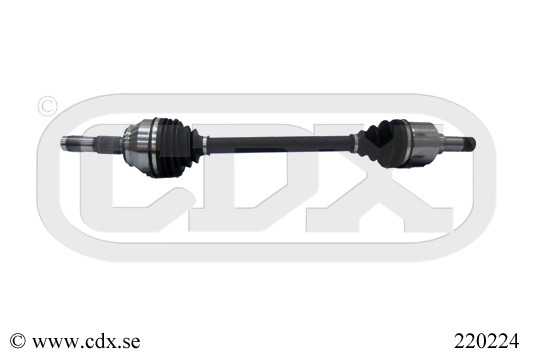 Drivaxel, framaxel vänster Cdx 220224 CDX