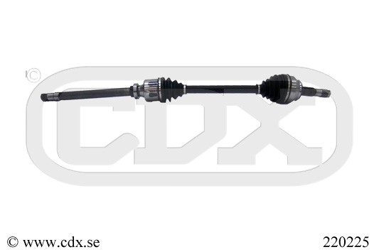 Drivaxel, framaxel höger Cdx 220225 CDX