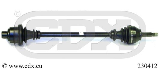 Drivaxel, framaxel höger Cdx 230412 CDX