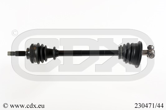 Drivaxel, framaxel vänster Cdx 230471/44 CDX