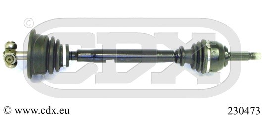 Drivaxel, framaxel vänster Cdx 230473 CDX
