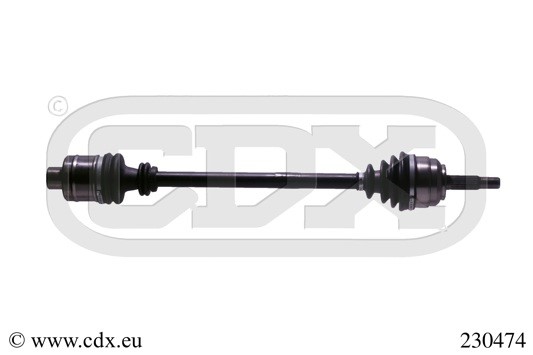 Drivaxel, framaxel höger Cdx 230474 CDX