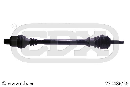 Drivaxel Renault Clio Ii (bb_, Cb_), framaxel höger Cdx 230486/26 CDX