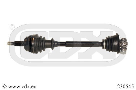 Drivaxel, framaxel vänster Cdx 230545 CDX