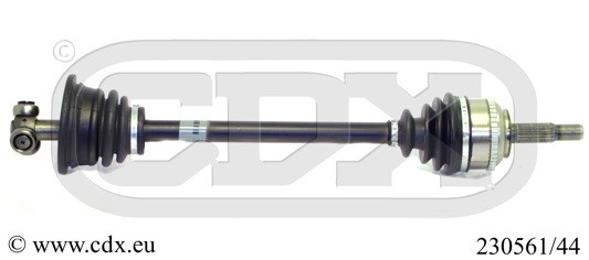 Drivaxel, framaxel vänster Cdx 230561/44 CDX