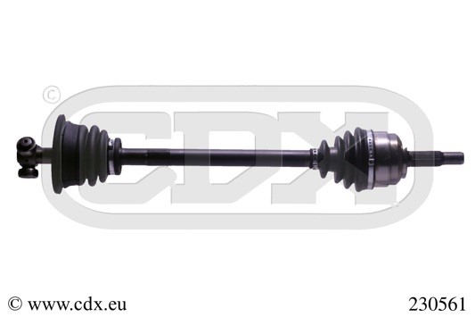Drivaxel, framaxel vänster Cdx 230561 CDX
