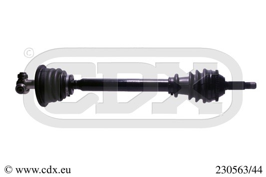 Drivaxel, framaxel vänster Cdx 230563/44 CDX