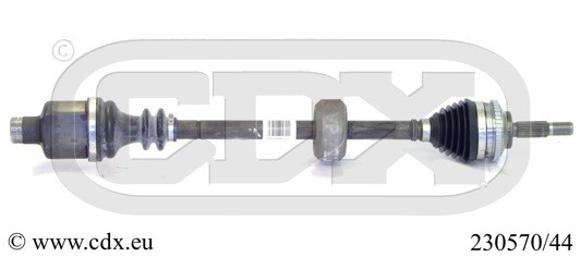 Drivaxel, framaxel höger Cdx 230570/44 CDX