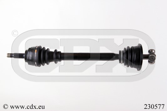 Drivaxel, framaxel vänster Cdx 230577 CDX
