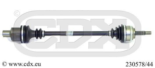 Drivaxel, framaxel höger Cdx 230578/44 CDX