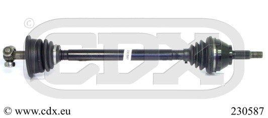 Drivaxel, framaxel vänster Cdx 230587 CDX