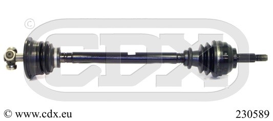 Drivaxel, framaxel vänster Cdx 230589 CDX