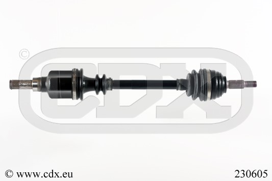 Drivaxel Renault Clio Iii (br0/1, Cr0/1), framaxel vänster Cdx 23 CDX