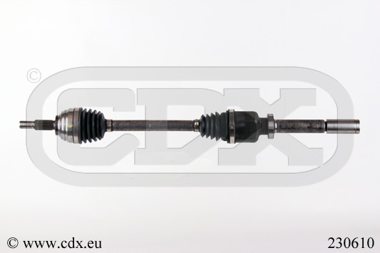Drivaxel, framaxel höger Cdx 230610 CDX