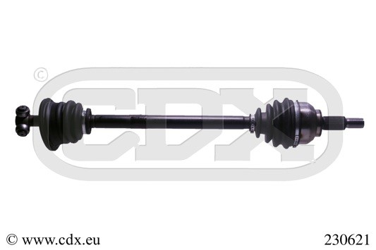 Drivaxel, framaxel vänster Cdx 230621 CDX