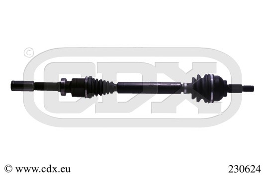 Drivaxel, framaxel höger Cdx 230624 CDX
