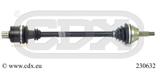 Drivaxel, framaxel höger Cdx 230632 CDX