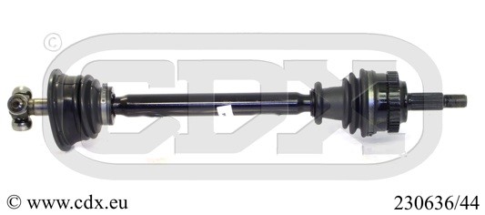 Drivaxel, framaxel vänster Cdx 230636/44 CDX