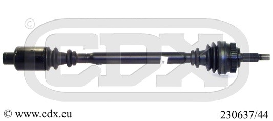 Drivaxel, framaxel höger Cdx 230637/44 CDX